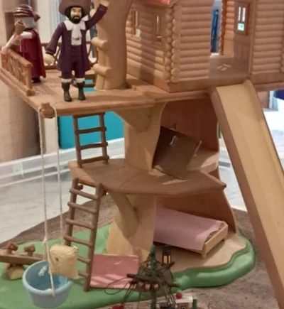 Jugando en la caja de arena